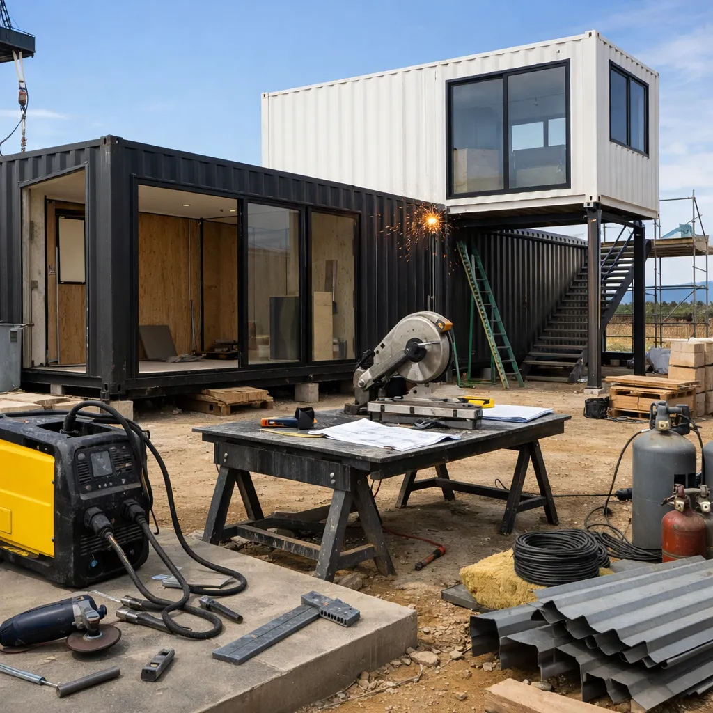 Construction de maisons containers à Calais - GW Containers Houses