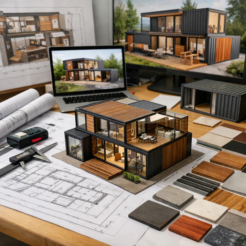 Conception et aménagement sur mesure de containers - GW Containers Houses